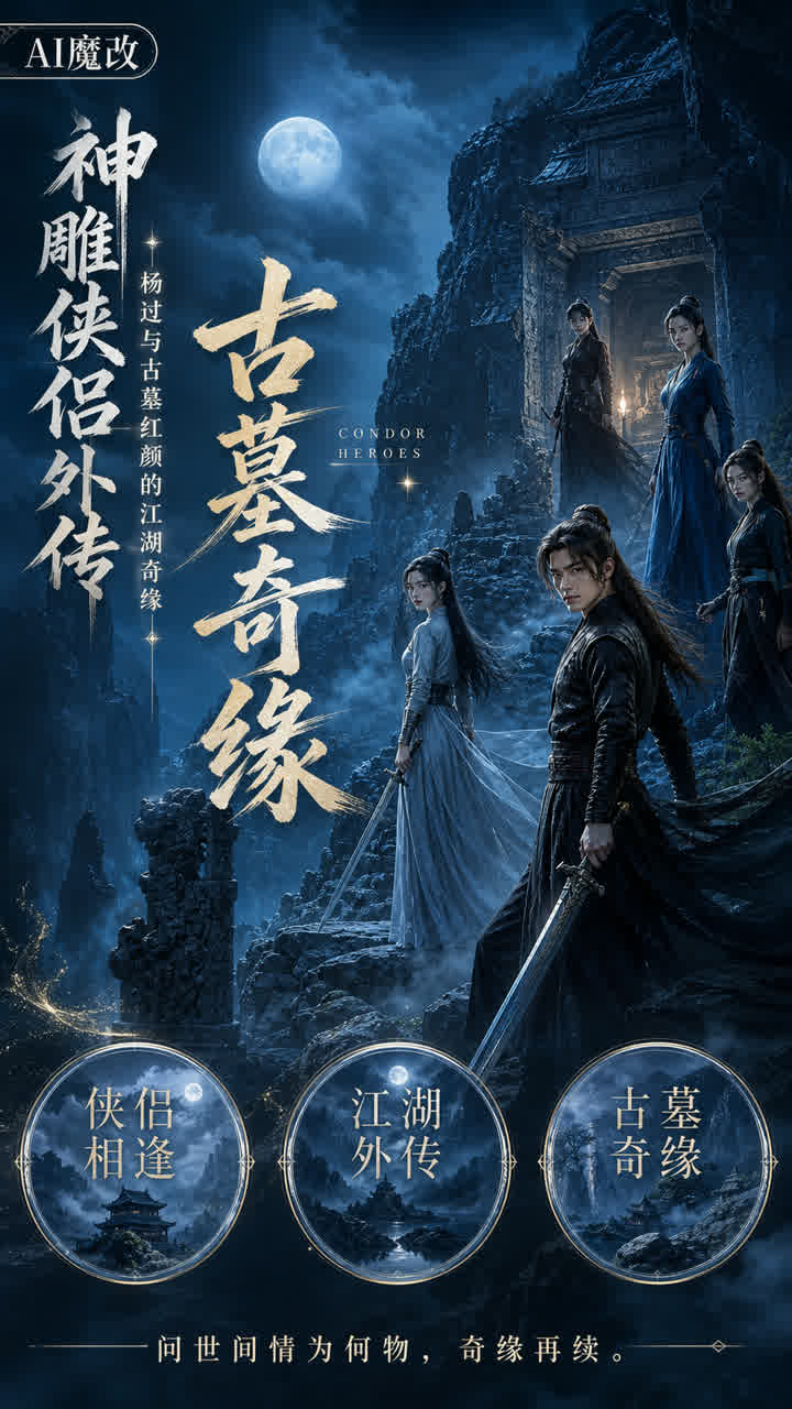 神雕侠侣外传杨过与古墓红颜的江湖奇缘
