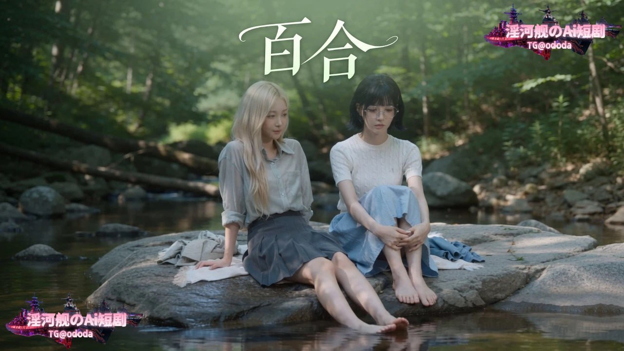AI成人短剧 百合 第1集 两个高冷美女独处时疯狂互舔磨蹭至高潮喷水