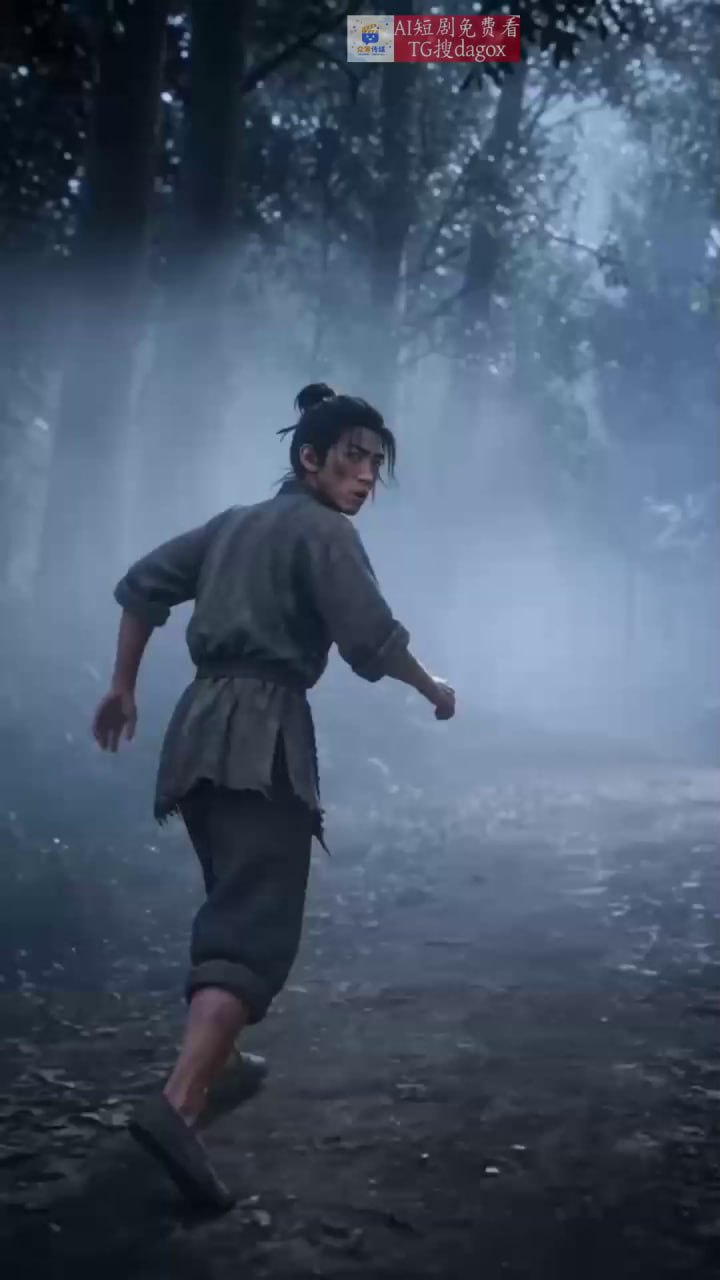 AI成人短剧 天师降妖 第1集 云澈破庙强行镇压白狐白绫引发肉欲交锋