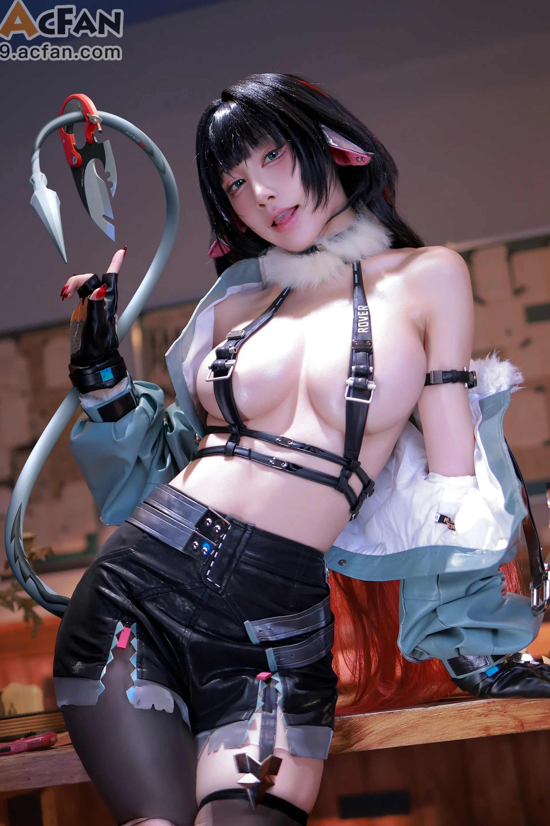 水淼_Aqua_cosplay_Jane_Doe_-_Zenless_Zone_Zero, trang 17
