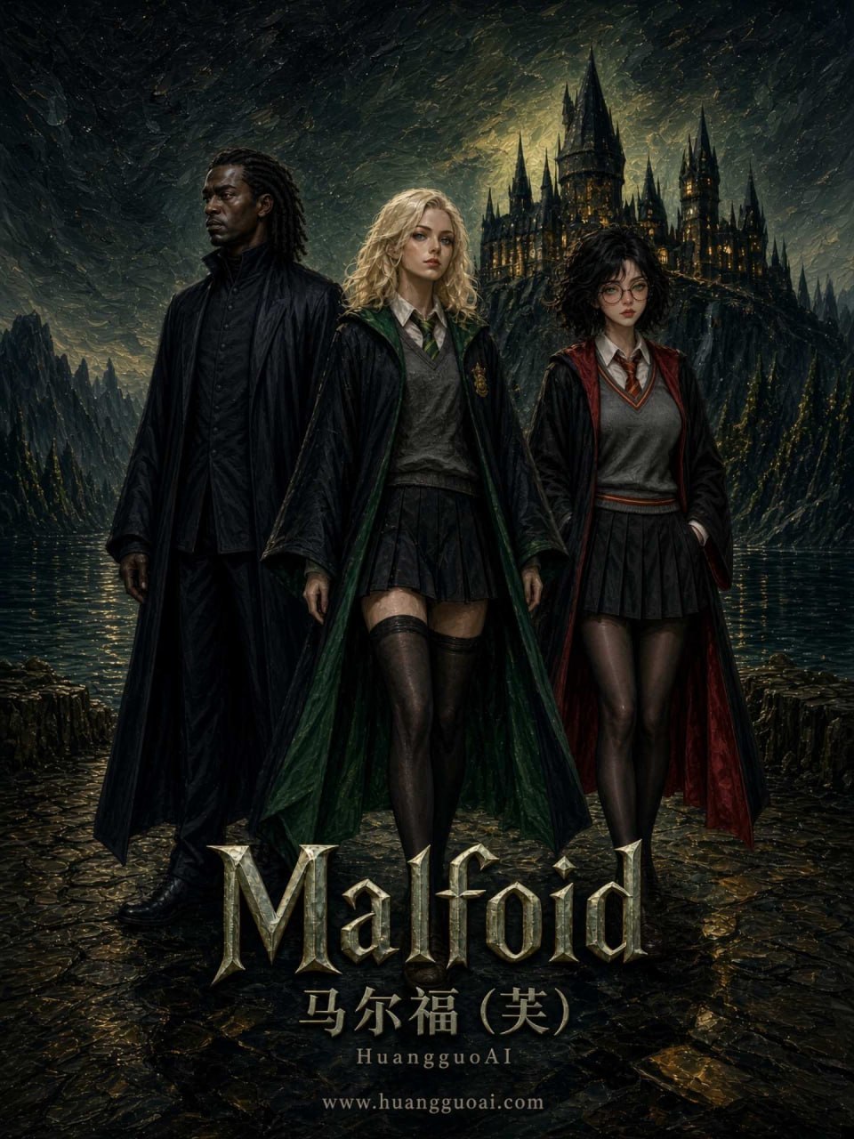 AI成人短剧 马尔福 1-2 颓废贵族在魔法暗黑世界中被哈莉强行唤醒情欲