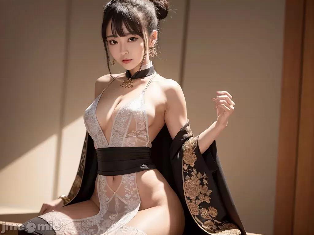 [AI Generated]-AI girl -Hanfu01 第1话, страница 36