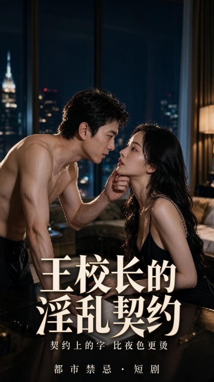 AI成人短剧 王校长的淫乱契约 第1集 实习女大学生面试遭遇潜规则需为总裁清理私处