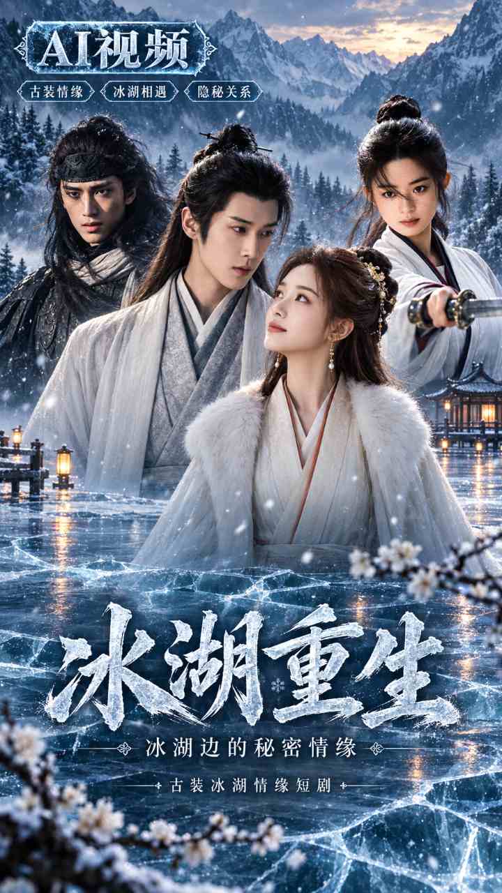 Rebirth on the Frozen Lake: A Secret Romance by the Frozen Lake