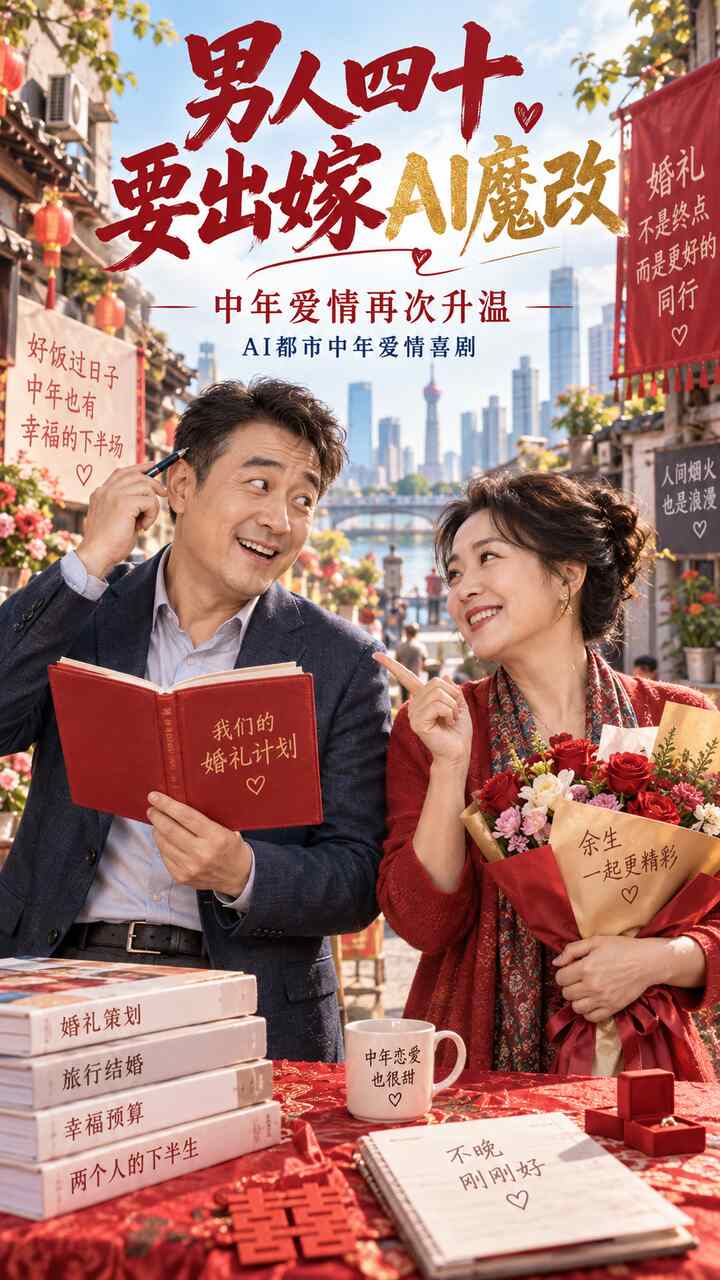 男人四十要出嫁 中年愛情再度升溫