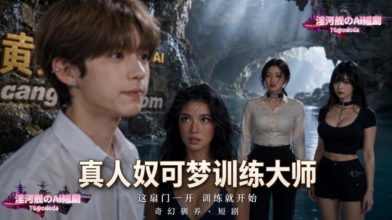 AI成人短剧 真人奴可梦训练大师 第9集 斗兽玩法持续校花被锁墙上沦为玩物