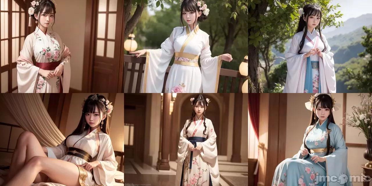 [AI Generated]-AI girl -Hanfu01 第1话, страница 15