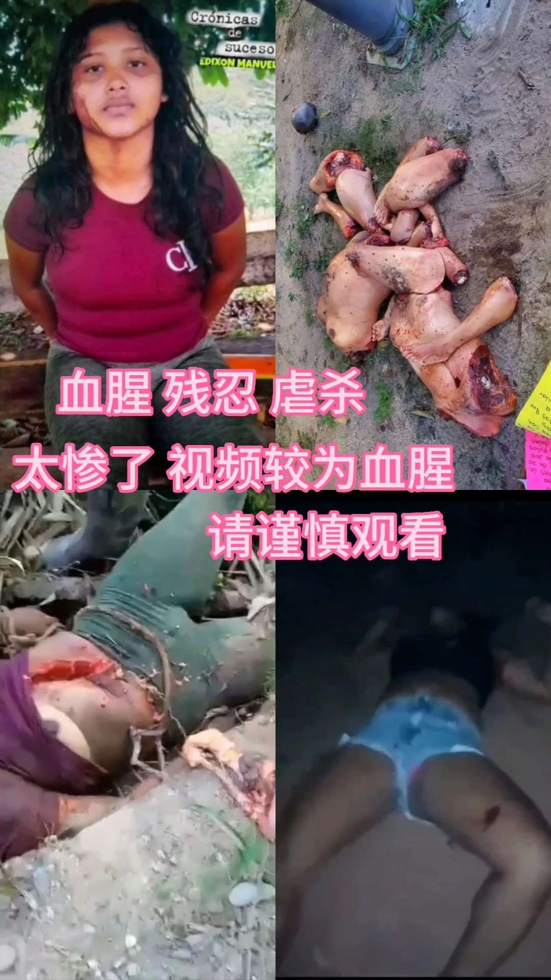 Poster for 那些被残忍虐杀的女人，视频比较血腥谨慎观看