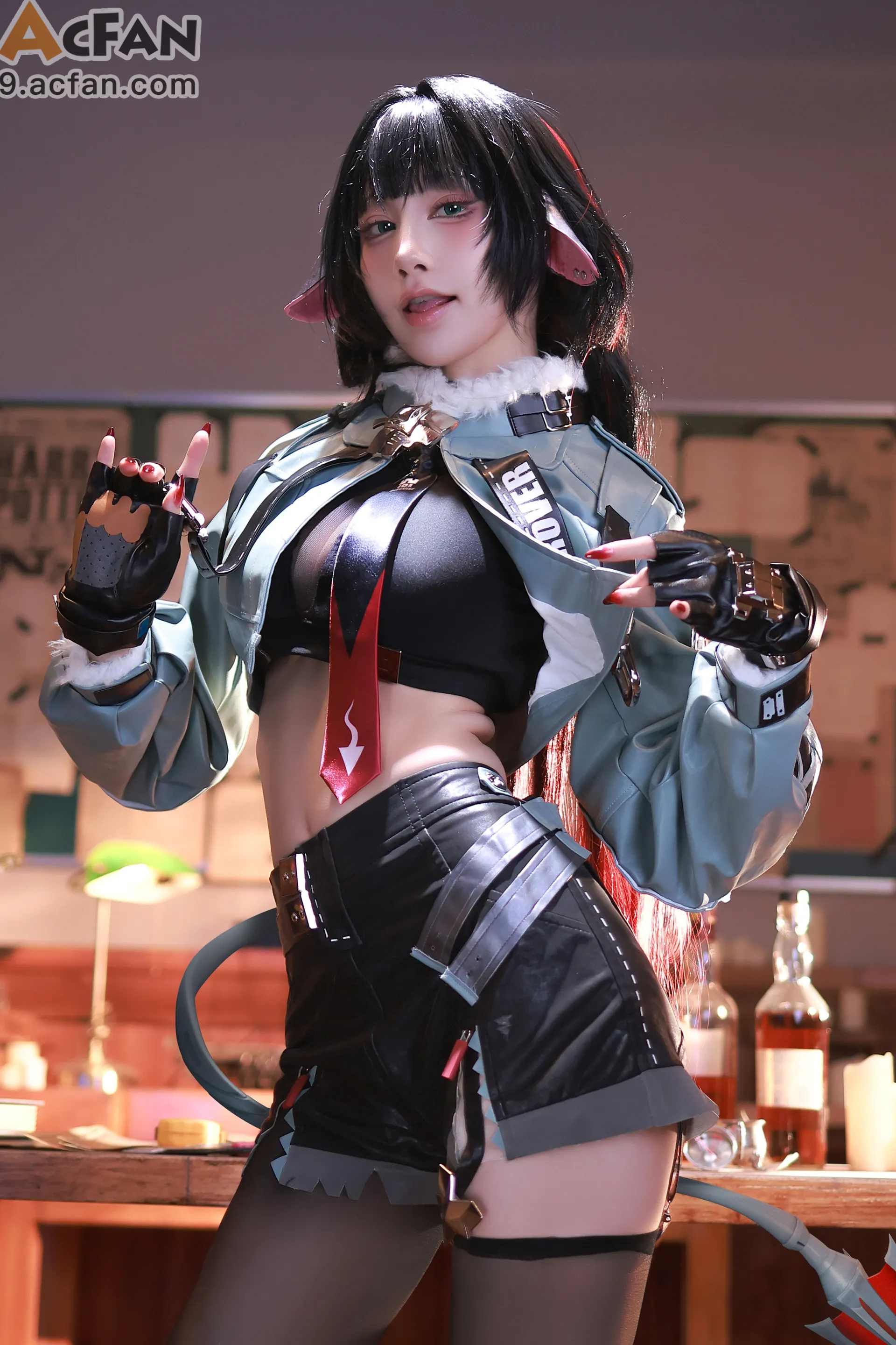 水淼_Aqua_cosplay_Jane_Doe_-_Zenless_Zone_Zero, pahina 2