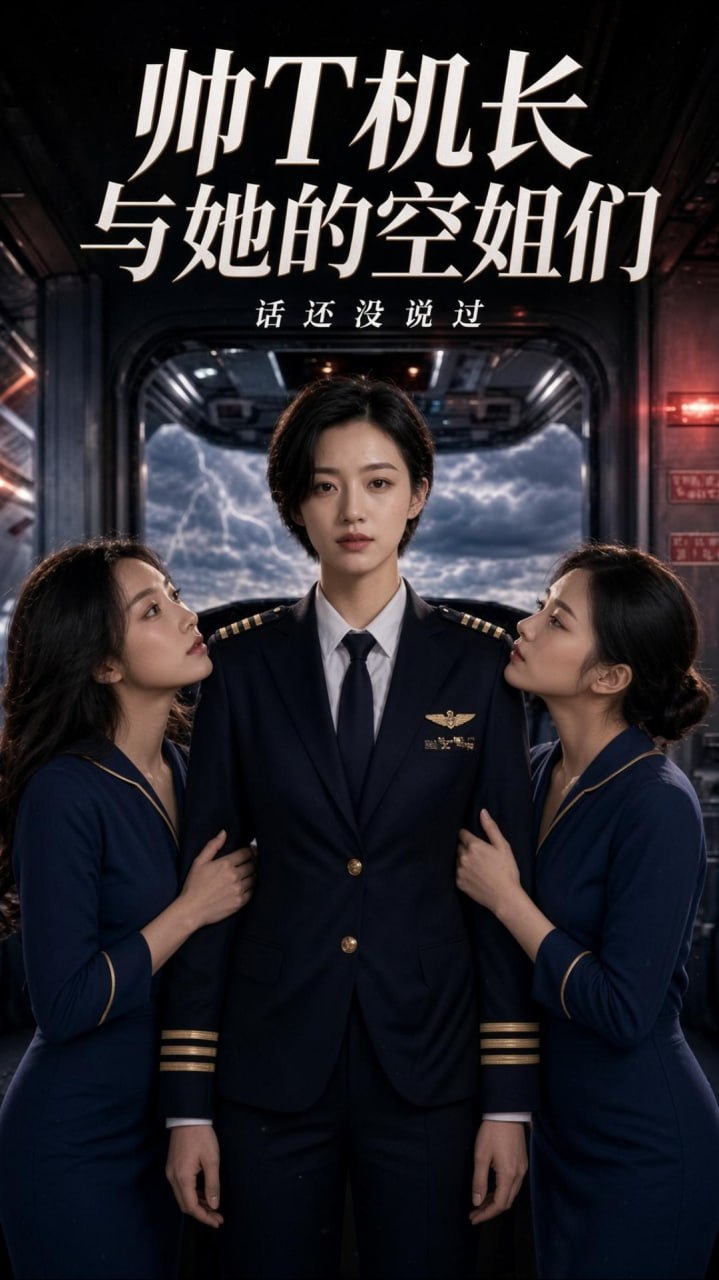 AI成人短剧 帅T机长与她的空姐们 1-6 帅气机长凭借顶级颜值征服众美空姐与护士