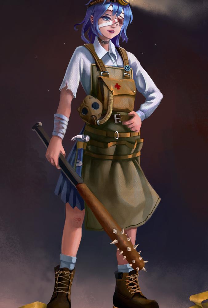 Плакат для 我的末世女神侍奉队