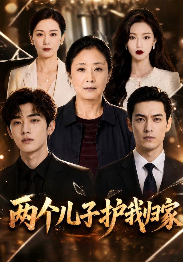 兩個兒子護我歸家