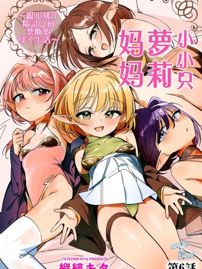 Плакат для [猫瓶瓶汉化组] [縦縞キタ] ちっちゃなエルフママ ~低身長エルフと禁断の母子生活~ 第6話 (サイベリアplus Vol.46)