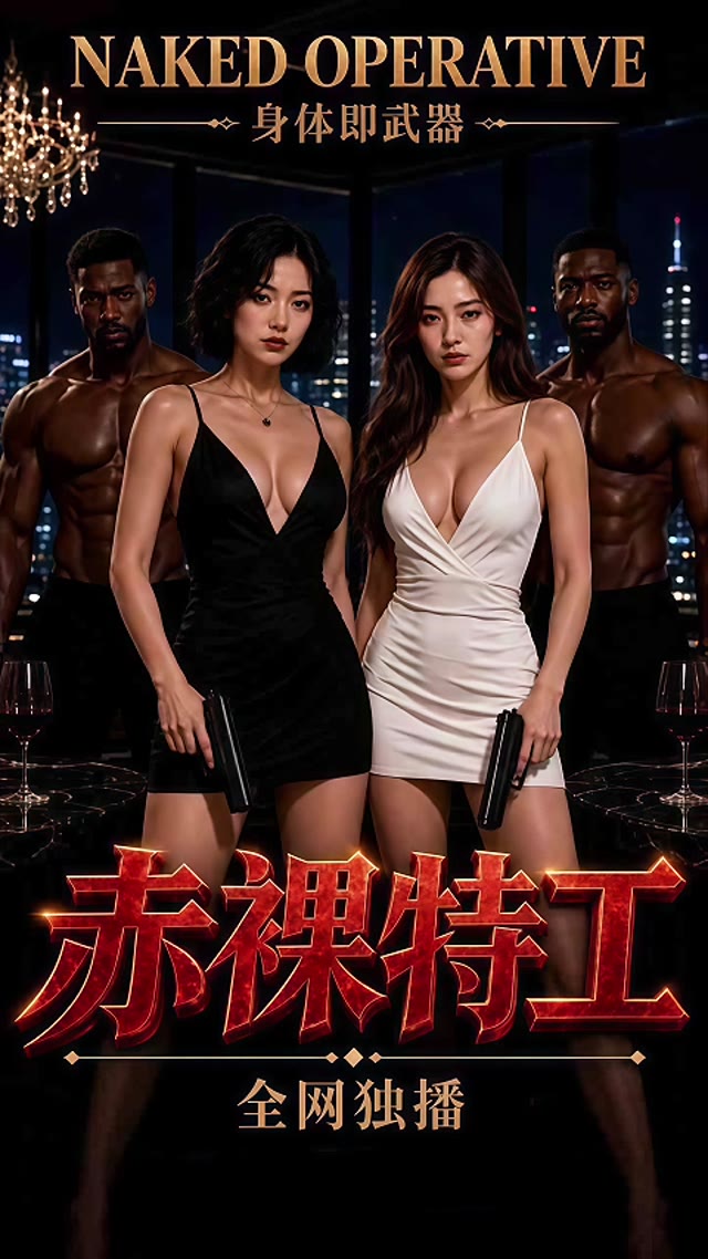 AI成人短剧 赤裸特工 1-2 姐妹花在特训营成人礼中被黑人男子粗暴占有