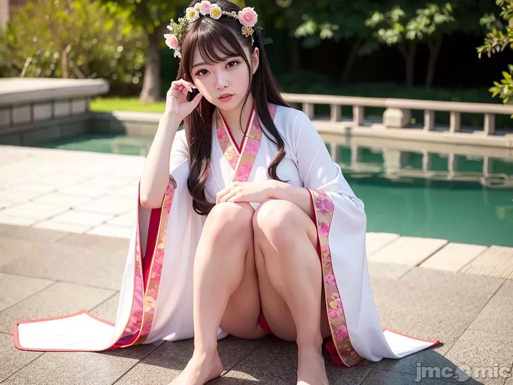 [AI Generated]-AI girl -Hanfu01 第1话, страница 99