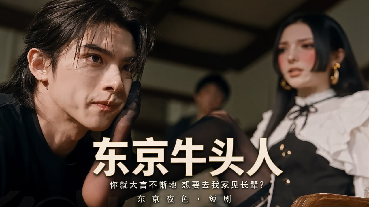 AI成人短剧 东京牛头人 第2集 黑道大姐跪地深喉吞吐肉棒释放欲望