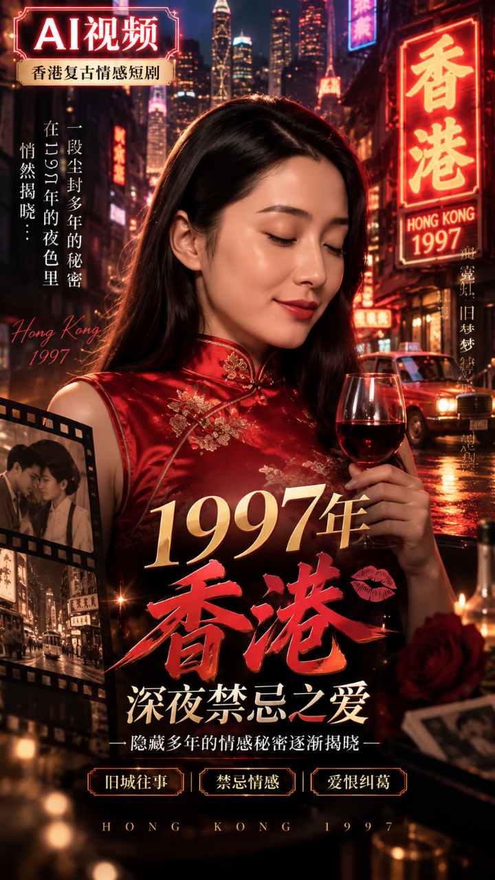 1997年香港深夜禁忌之爱 포스터