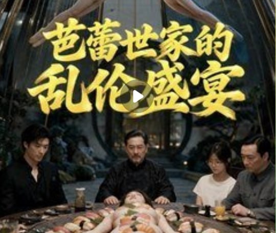 AI成人短剧 芭蕾世家的乱伦晚宴 1-3 家族聚餐演变为多重血缘关系的肉欲狂欢