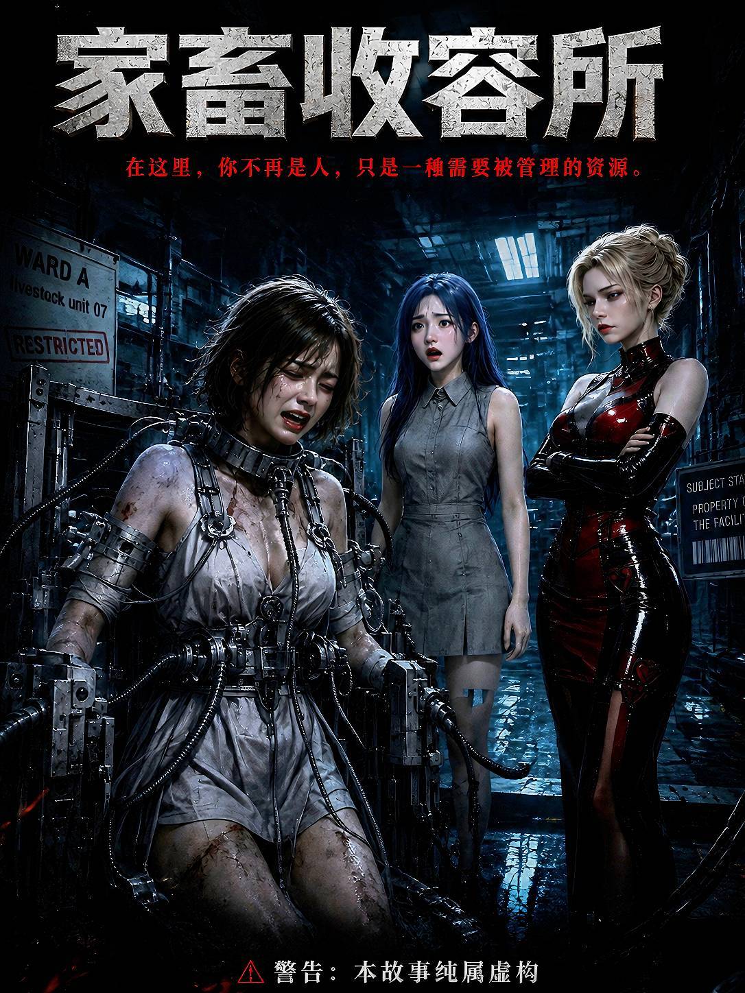 Плакат для 《雌家畜收容所》第二集