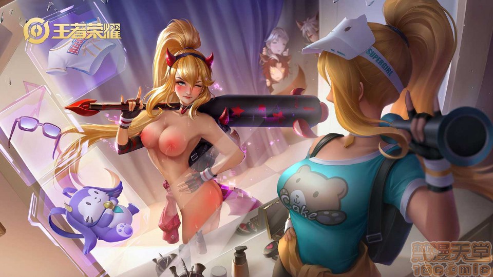 王者榮耀19年全系列エロ作品合集【2D同人-極品】, страница 136
