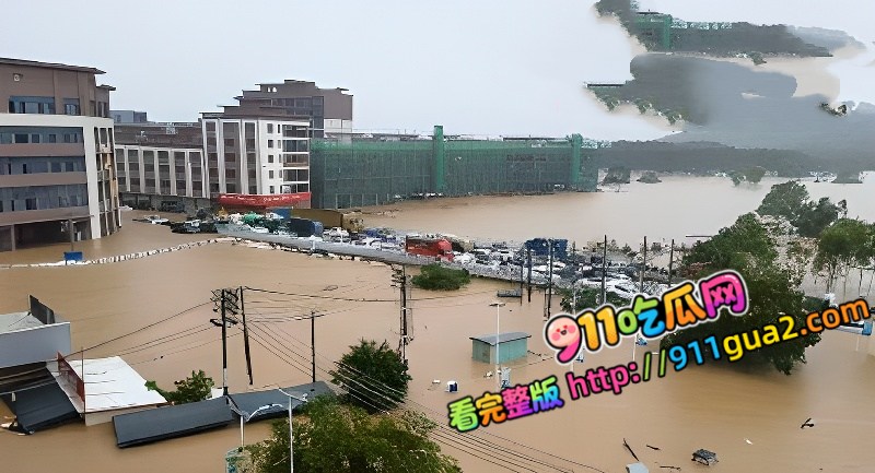 广西遭遇百年罕见洪水 台风美莎克 致多地溃堤6死11失联 照片11
