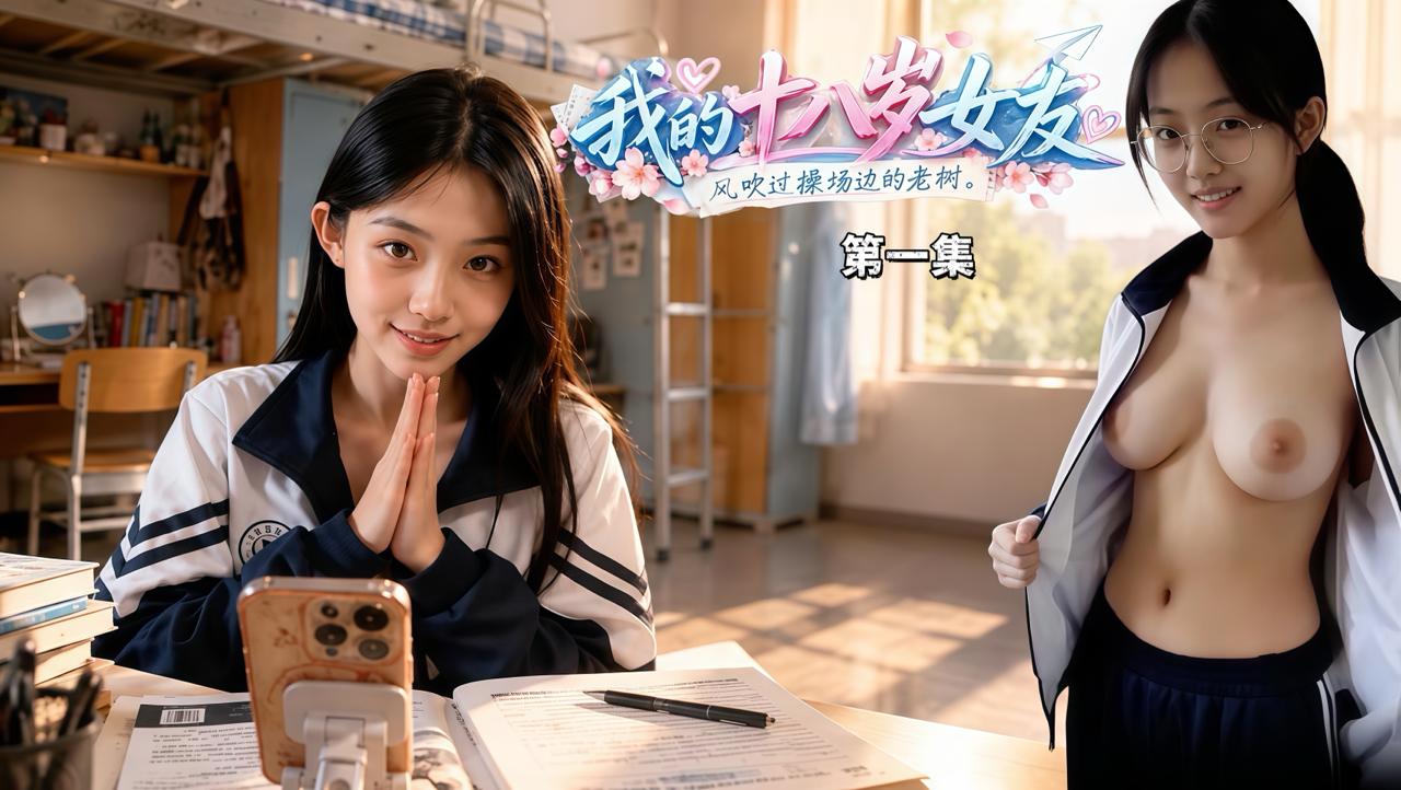 《我的十八岁女友》第1集 포스터