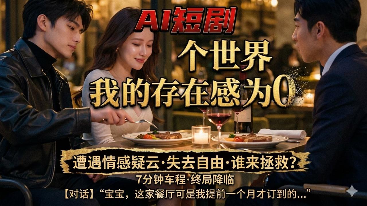 Áp phích cho 《存在感 零》 成人短剧 第二集