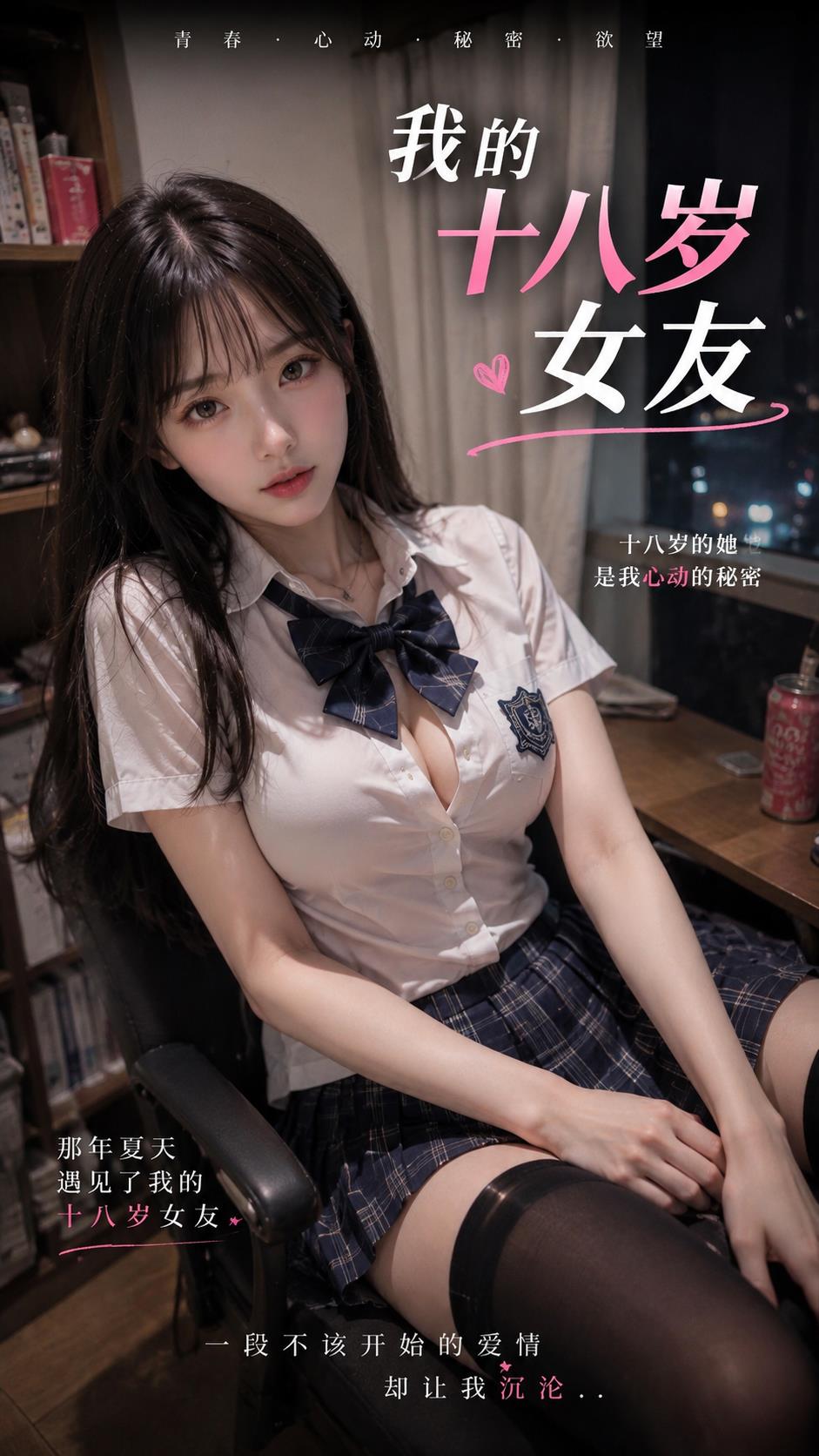我的十八岁女友 的封面