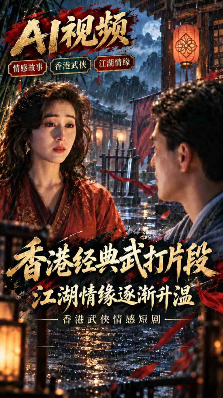 香港经典武打片段 江湖情缘逐渐升温