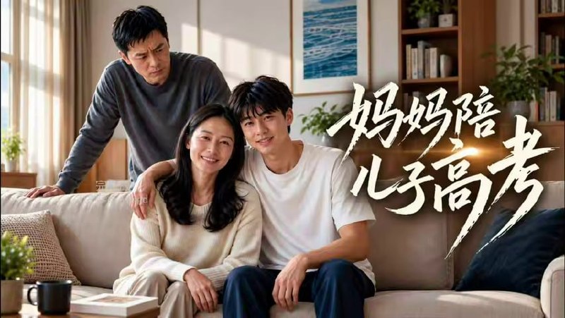 AI成人短剧 妈妈陪儿子高考 第10集 趁父归家前偷欢未果半夜潜入卧室继续索求
