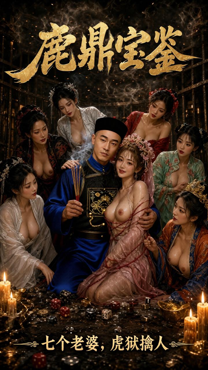 AI成人短剧 鹿鼎宝鉴 第3集 双儿与建宁公主于韦府卧房展开三人肉欲博弈