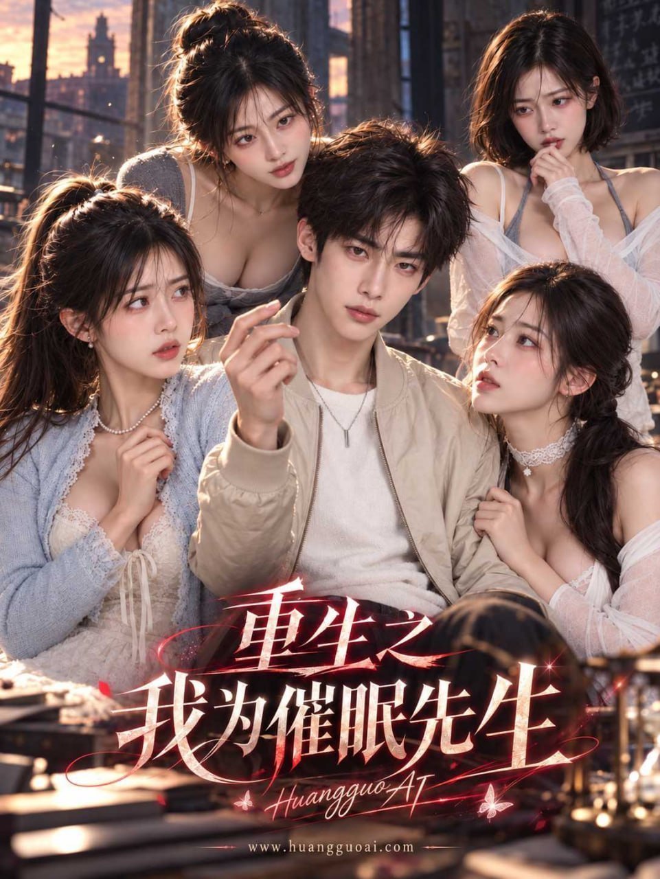 AI成人短剧 重生之我为催眠先生 第4集 重生大学利用催眠能力玩弄校花与便利店女店员