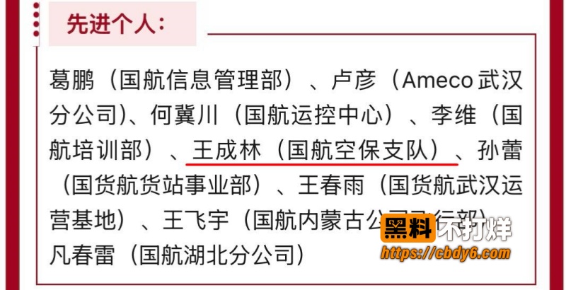 国航空保支队三大队长王成林1 15