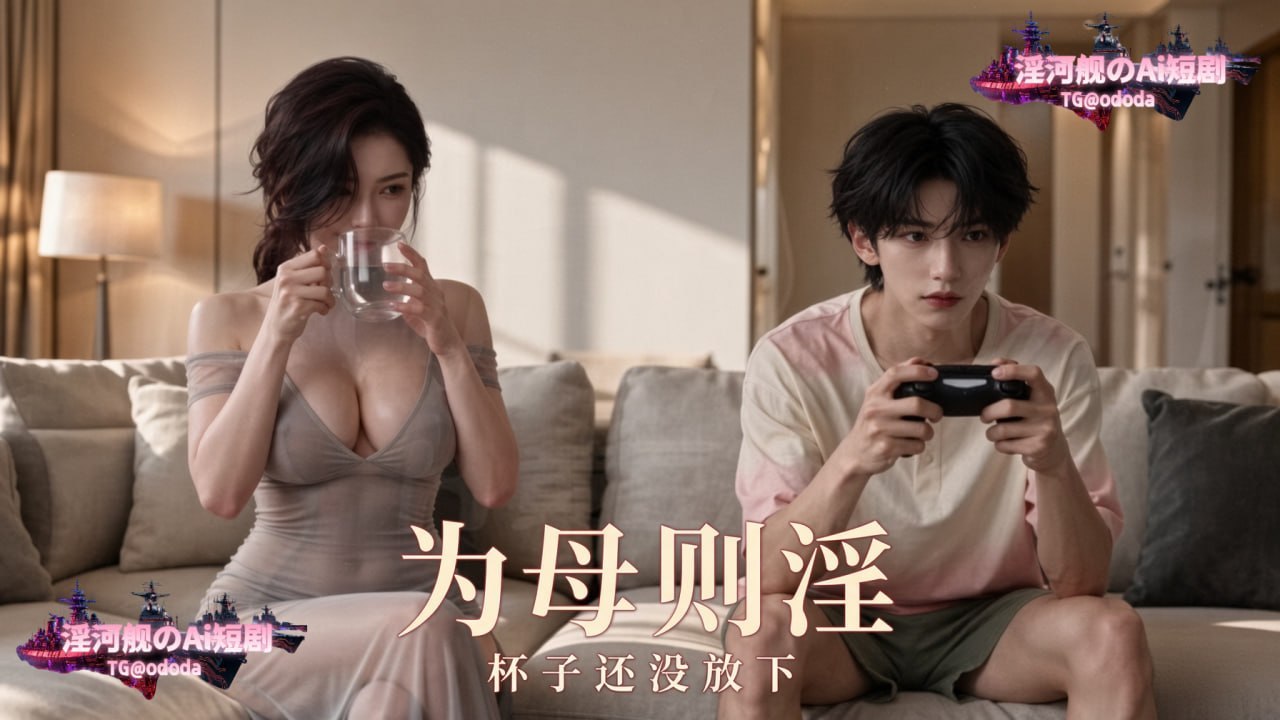AI成人短剧 为母则淫 第3集 小姨子觊觎侄子身材在家中暗自释放欲望