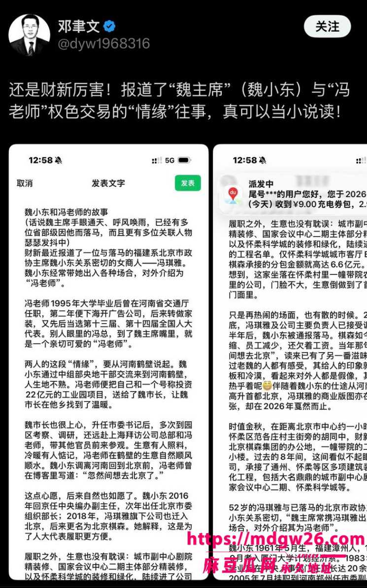 正部级官员 魏小东13
