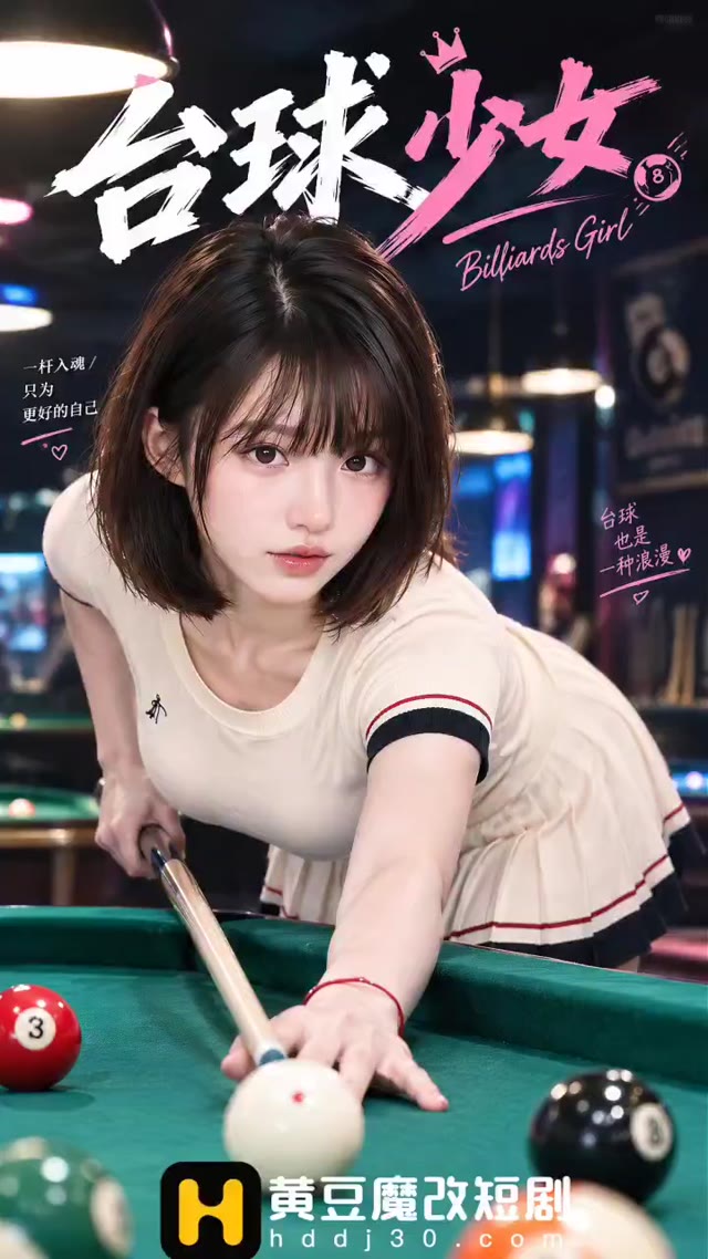 台球少女