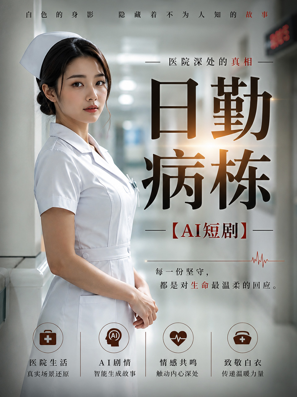 日勤病棟 AI大佬自製 成人漫劇 ai短劇 AI美女情慾 病棟纏綿故事