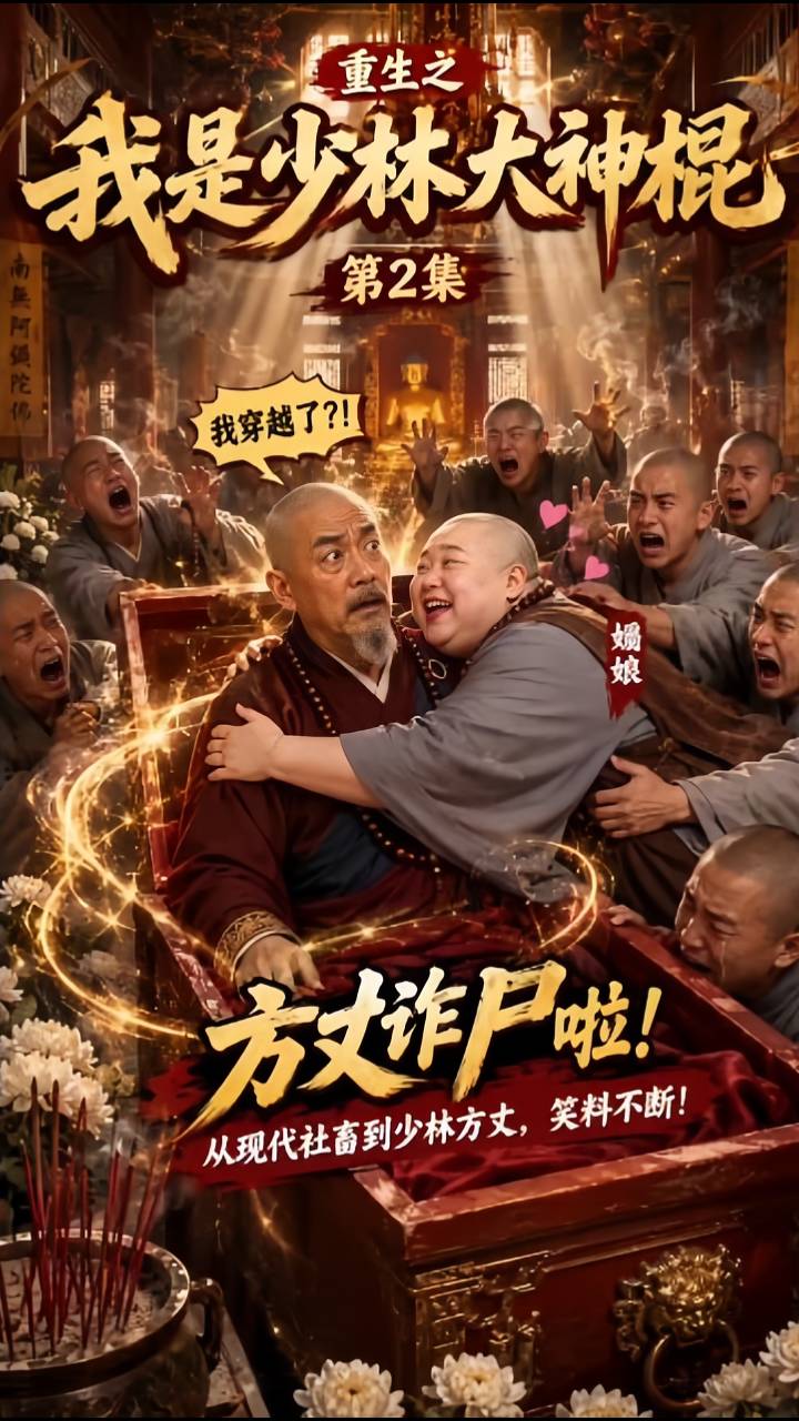 Poster for Episode 2 of "Rebirth: I Am a Shaolin Master Swindler"