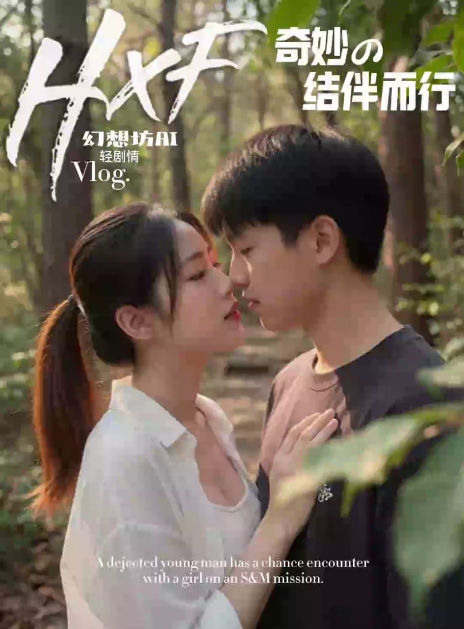 AI成人短剧 结伴而行 第1集 狭窄车厢内的禁忌情欲与肉体纠缠