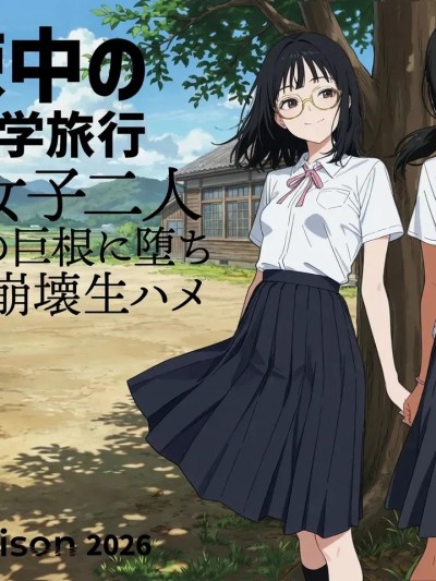過疎中的淫行修学旅行～纯朴女子二人被老师的巨根堕入理性崩溃 生ハメ 的封面