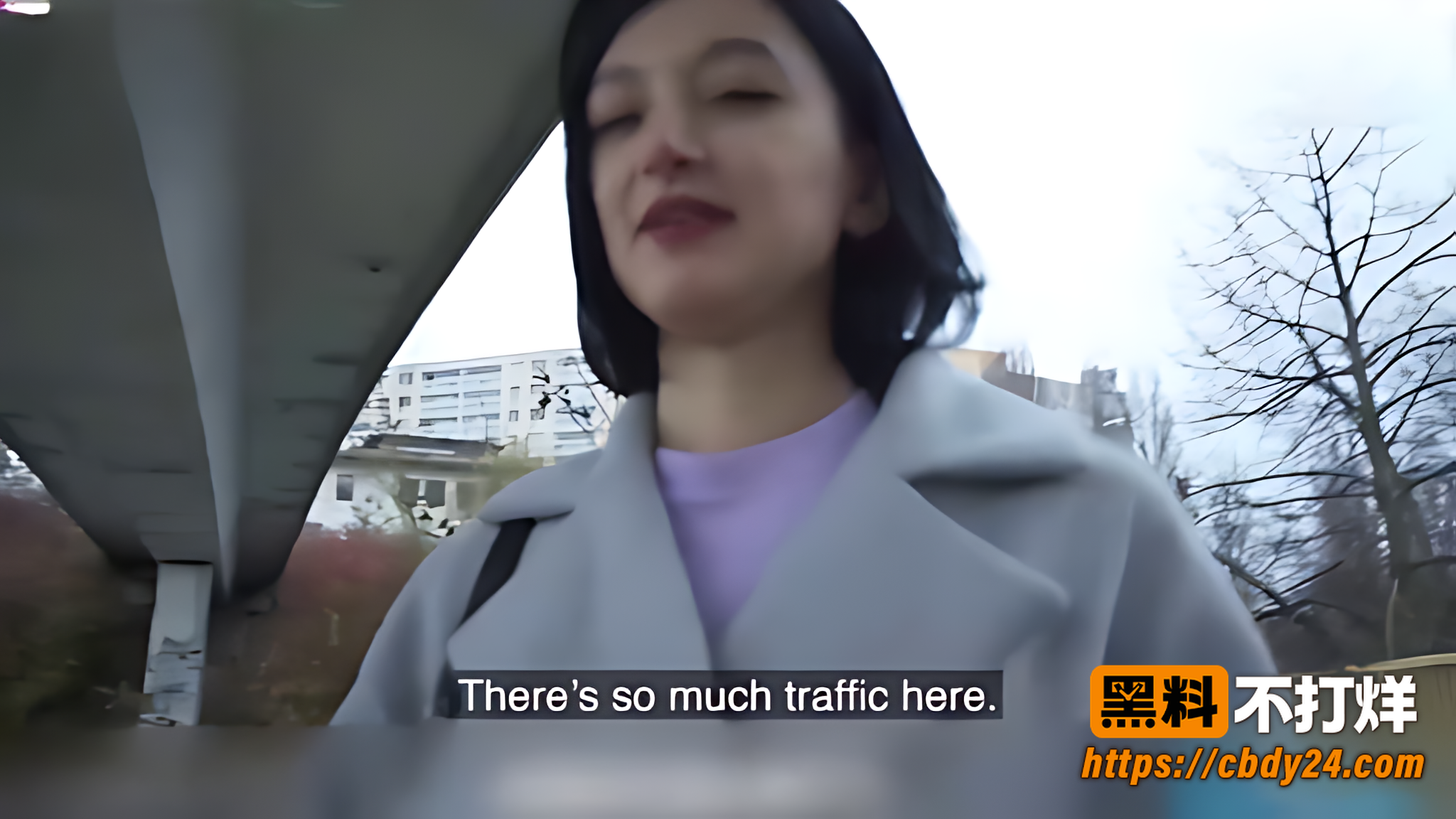 捷克街头搭讪少妇被纹身男揉胸1