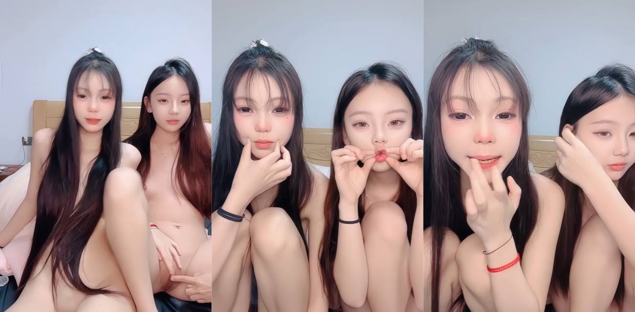 06年极品姐妹花 林诗诗 苏软软 颜值不错户型可以骚话一套一套！