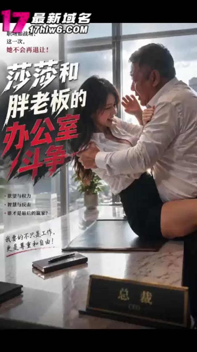 AI成人短剧 莎莎和胖老板办公室激情 1-9 职场新人沦陷于肥胖老板的办公室深喉