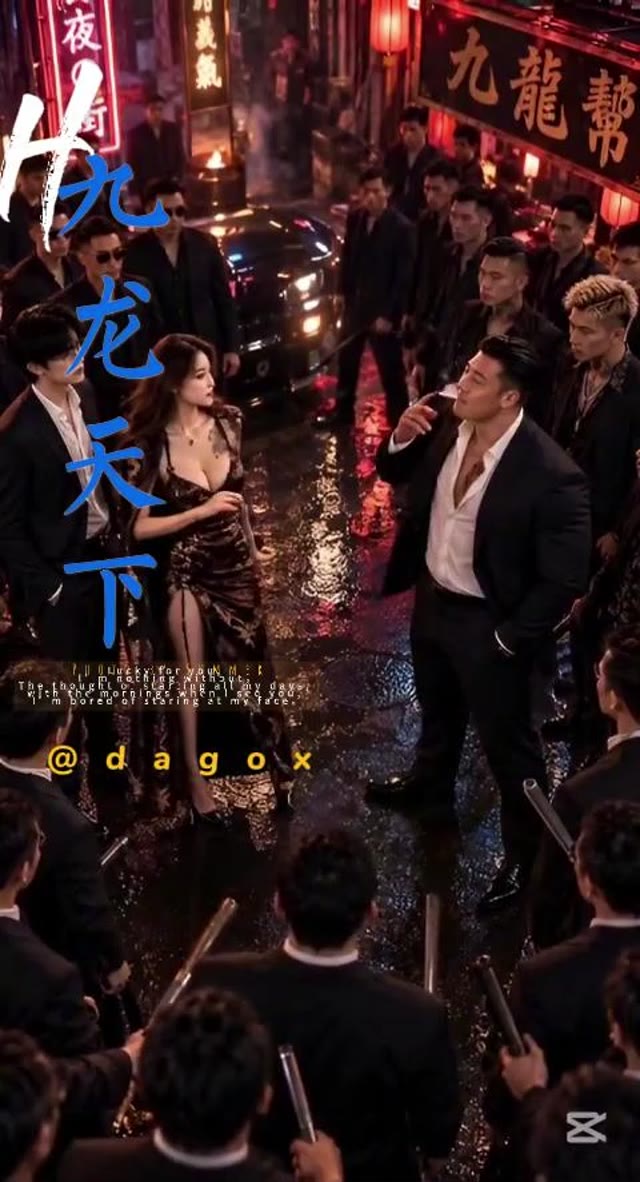 AI成人短剧 九龙天下 第1集 帮派暗夜中爆发极致肉欲释放