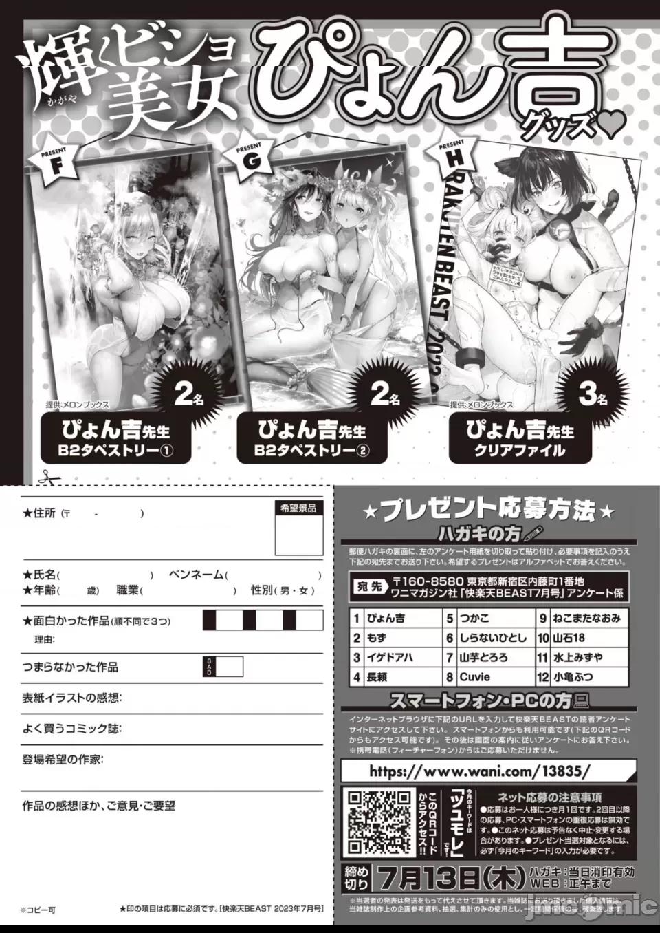 COMIC 快楽天ビースト 2023年7月号 [DL版] 第1话, страница 290