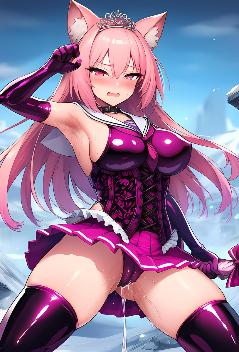 Плакат для 沉迷色情直播的魔法少女能找到幸福吗