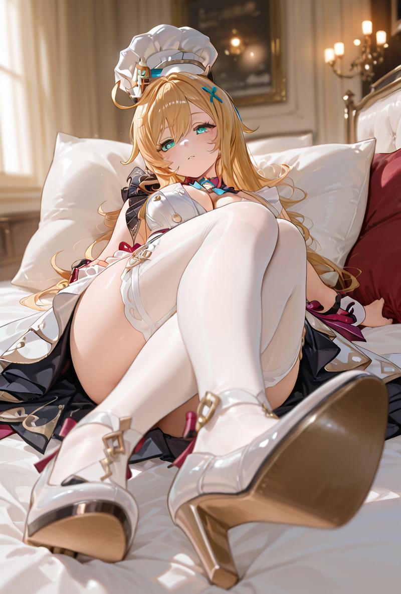 Poster for 旅行者空和爱可菲清晨厨房的完美早餐：俏皮小女友爱可菲的欲望盛宴
